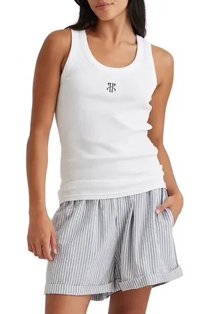 Papinelle Logo Embroidered Sleep Tank in at Nordstrom, Size X-Small
