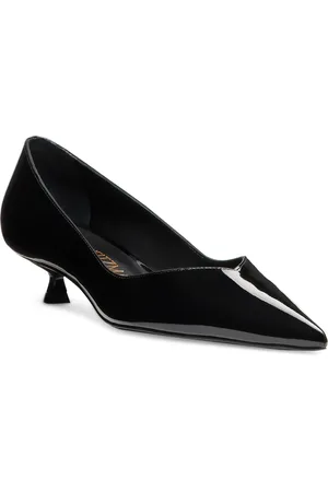 Stuart Weitzman Eva Kitten Heel Pointed Toe Pump in at Nordstrom, Size 5