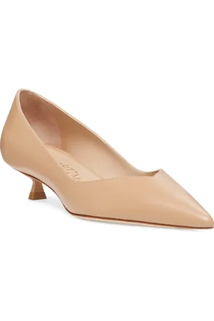 Stuart Weitzman Eva Kitten Heel Pointed Toe Pump in at Nordstrom, Size 5