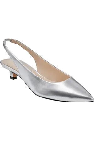 MARC FISHER Posey Kitten Heel Slingback Pump in at Nordstrom, Size 5