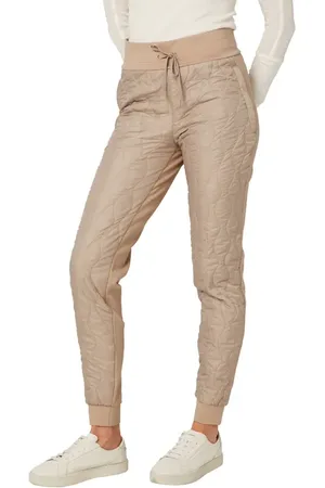 Alp N Rock Finley Mixed Media Water Resistant Quilted Joggers in at Nordstrom, Size Medium