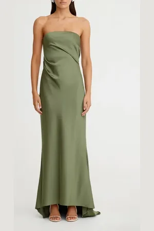 Significant Other Lucile Strapless Satin Gown with Train in at Nordstrom, Size 10