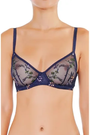 Huit Insouciante Embroidered Underwire Bra in at Nordstrom, Size 32B