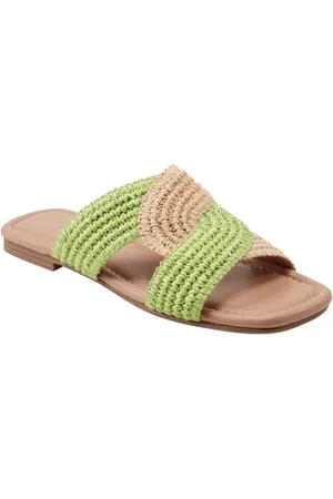 MARC FISHER Navie Slide Sandal in at Nordstrom, Size 5