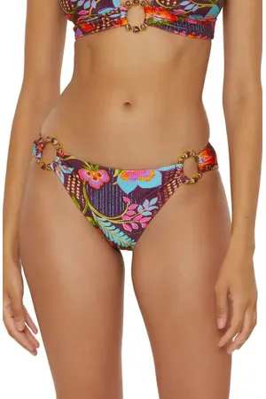 BECCA Portofino Ring Bikini Bottoms in at Nordstrom, Size Large