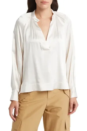 Rails Wynna Satin Blouse in at Nordstrom, Size Xx-Small