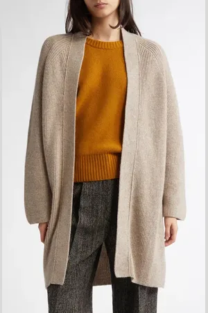 Johnstons Of Elgin Cape Oversize Cashmere Rib Cardigan at Nordstrom, Size Small