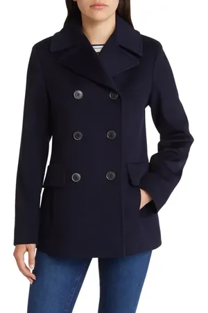 Fleurette Ali Wool Peacoat in at Nordstrom, Size 4