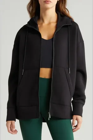 Zella Intention Zip Hoodie in at Nordstrom, Size Small