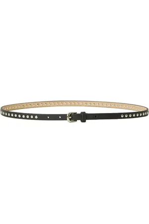 B-Low The Belt Liz Stud Leather Belt in at Nordstrom, Size Large