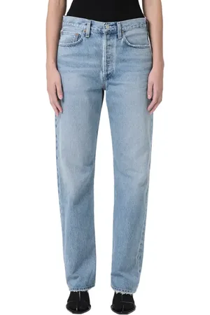 AGOLDE Kelly High Waist Relaxed Straight Leg Jeans in at Nordstrom, Size 27