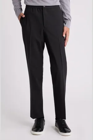 THEORY Larin Wrinkle Resistant Virgin Wool Blend Pants in at Nordstrom, Size 38