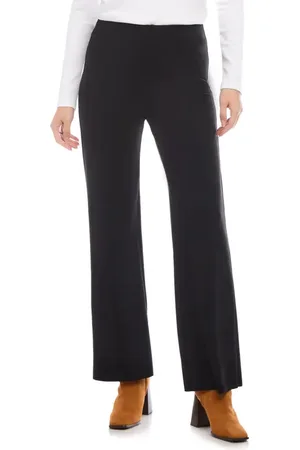 Karen Kane Faux Suede Wide Leg Pants in at Nordstrom, Size X-Large