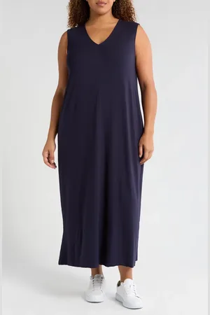 UNIVERSAL STANDARD Claremont Midi Shift Dress in at Nordstrom