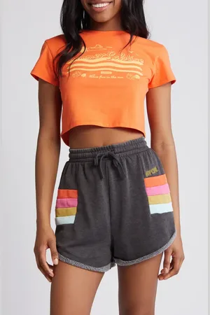 Rip Curl Solstice Crop Graphic T-Shirt in at Nordstrom, Size Large