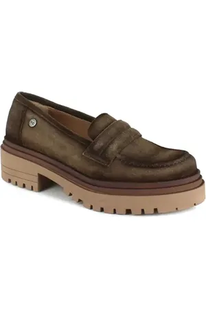 National Comfort Rosalia Water Resistant Suede Lug Sole Loafer in at Nordstrom, Size 6Us