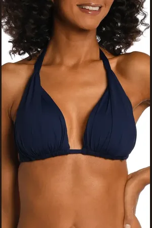 La Blanca Island Goddess Halter Bikini Top in at Nordstrom, Size 2