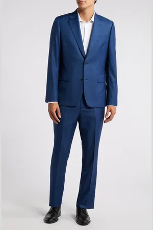 Paul Smith Tailored Fit Wool Suit in at Nordstrom, Size 40 Short