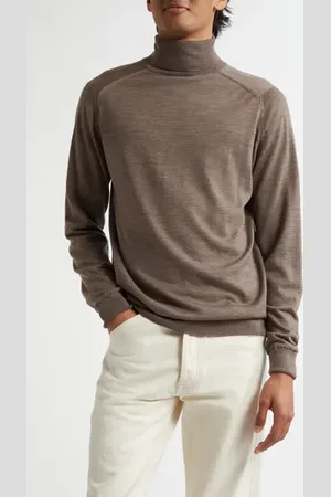 JOHN SMEDLEY Richard Turtleneck Merino Wool Sweater in at Nordstrom, Size Large