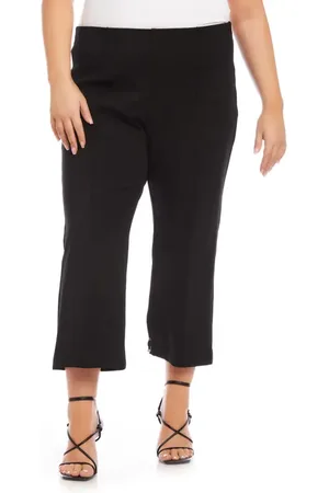 Karen Kane Pintuck Crop Pants in at Nordstrom, Size 0X