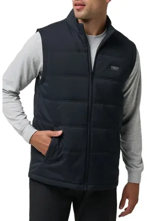Travis Mathew Palisades Nylon Puffer Vest in at Nordstrom, Size Xx-Large