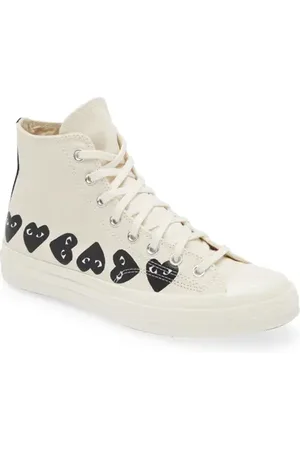 Comme des Garçons X Converse Gender Inclusive Chuck Taylor?? Heart High Top Sneaker in at Nordstrom, Size 5 Women