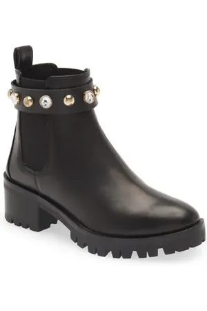 Karl Lagerfeld Porshay Lug Sole Bootie in at Nordstrom, Size 6.5