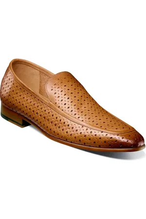 Stacy Adams Winden Perforated Loafer in at Nordstrom, Size 13