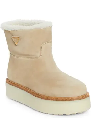 Prada Evolve Genuine Shearling Bootie in at Nordstrom, Size 5.5Us