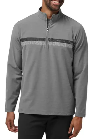 Travis Mathew Sit & Sip Half Zip Pullover in at Nordstrom, Size Large