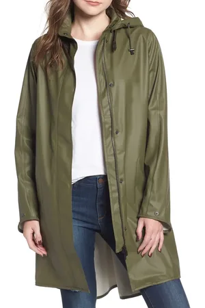 Ilse Jacobsen Hooded Raincoat in at Nordstrom, Size 4 Us
