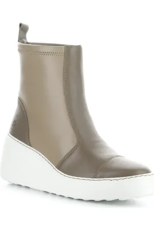 Fly London Daik Platform Wedge Bootie in at Nordstrom, Size 6-6.5Us