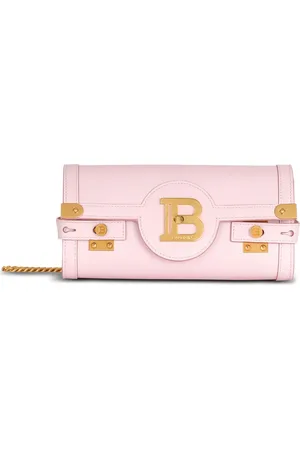 Balmain B-Buzz 23 Calfskin Leather Clutch in at Nordstrom