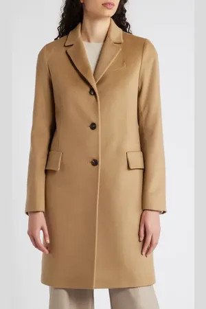 Fleurette Lee Longline Cashmere Coat in at Nordstrom, Size 16