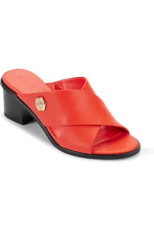 Karl Lagerfeld Henryk Criscross Slide Sandal in at Nordstrom, Size 9