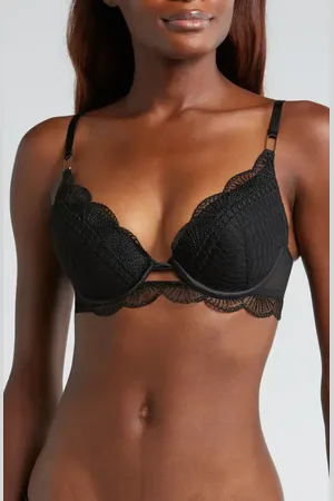 Etam Rosace No. 4 Underwire Plunge Push-Up Bra in at Nordstrom, Size 32B