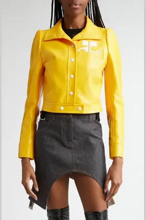 Courrèges Re-Edition Vinyl Jacket in at Nordstrom, Size 6 Us