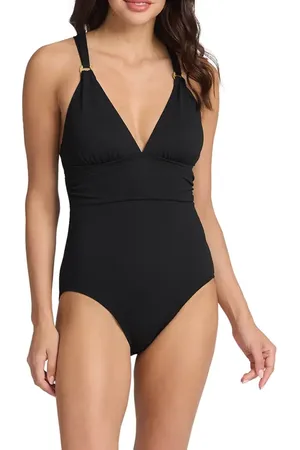 Tommy Bahama Island Cays Strappy One-Piece Swimsuit in at Nordstrom, Size 6