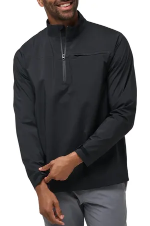 Travis Mathew On Course Quarter Zip Pullover in at Nordstrom, Size Medium
