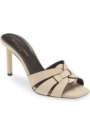 Saint Laurent Tribute Slide Sandal in at Nordstrom, Size 10.5Us