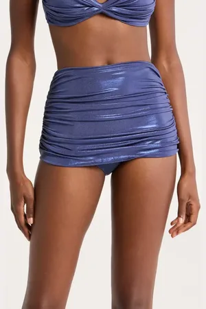 Norma Kamali Bill Ruched Bikini Bottoms in at Nordstrom, Size Large