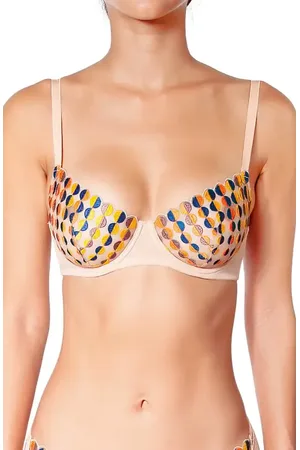 Huit Deco Dots Underwire Balconette Bra in at Nordstrom, Size 30C