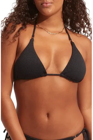 Seafolly Slider Triangle Bikini Top in at Nordstrom, Size 2 Us