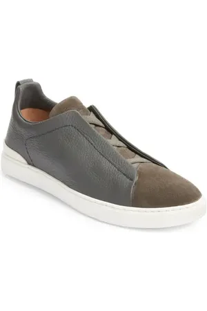 Ermenegildo Zegna Triple Stitch Low Top Sneaker in at Nordstrom, Size 7Us