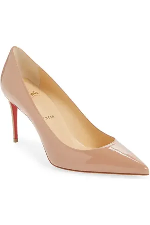Christian Louboutin Kate Pointed Toe Patent Leather Pump in at Nordstrom, Size 5Us