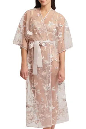 Rya Collection Stunning Sheer Organza Robe in at Nordstrom, Size X-Small