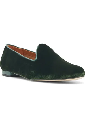 Jon Josef Gatsby Bow Velvet Venetian Loafer in at Nordstrom, Size 8.5