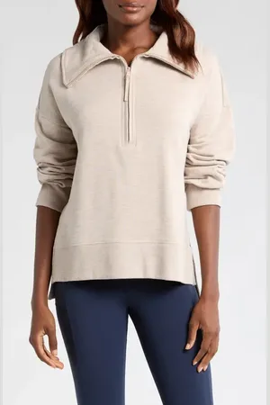 Travis Mathew Save the Day Half Zip Pullover in at Nordstrom, Size X-Small