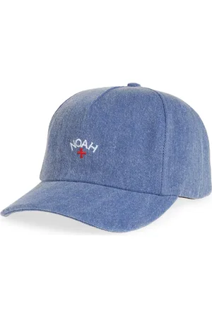 Noah NYC Core Logo Denim Adjustable Baseball Cap in at Nordstrom