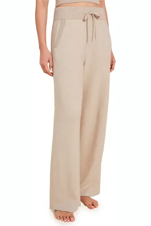 Eberjey Wide Leg Lounge Sweater Pants in at Nordstrom, Size X-Large